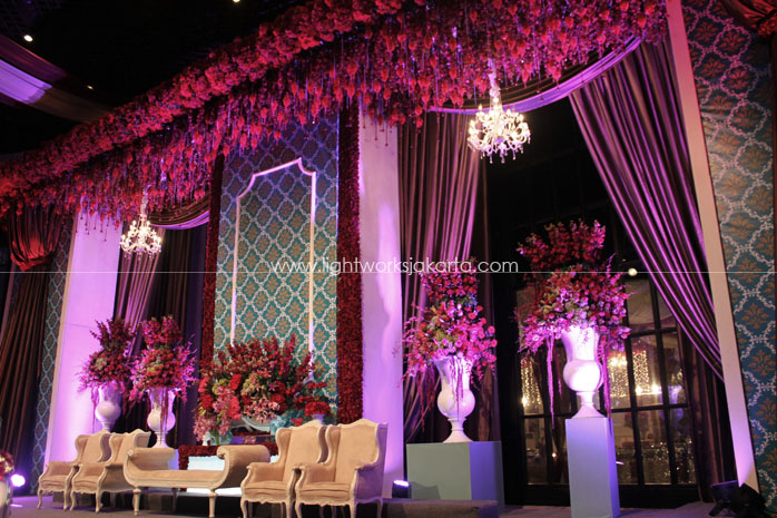 Oscar & Lita's Wedding ; Decoration by Lotus Design ; Located in Sampoerna Strategic Building ; Lighting by Lightworks